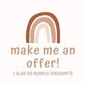 PLEASE MAKE OFFERS OR ADD TO YOUR BUNDLE!